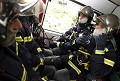  Photos de sapeurs pompiers en action, feu accident 