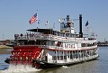 USA
Louisiane - 2013
La ville de la Nouvelle Orléans
Bateau touristique sur le Mississippi  dans le Quartier Français ou VIeux Carré au centre historique de la ville.  