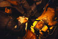 Pour la protection de l’image (UTILISATION INTERDITE SANS AUTORISATION), la photographie n’est pas légendée. Le reportage complet est disponible, sous conditions, auprès du photographe/auteur (LA RESOLUTION BASSE DE L’IMAGE EST VOLONTAIRE) Pompiers, rio de janeiro, Brésil, feu,photo 