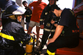 Pour la protection de l’image (UTILISATION INTERDITE SANS AUTORISATION), la photographie n’est pas légendée. Les reportages complets sont disponibles, sous conditions, auprès du photographe/auteur. Feu, santiago, chili, pompiers, volontaires, photos 