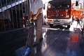 Pour la protection de l’image (UTILISATION INTERDITE SANS AUTORISATION), la photographie n’est pas légendée. Les reportages complets sont disponibles, sous conditions, auprès du photographe/auteur. Feu, santiago, chili, pompiers, volontaires, photos 
