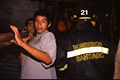 Pour la protection de l’image (UTILISATION INTERDITE SANS AUTORISATION), la photographie n’est pas légendée. Les reportages complets sont disponibles, sous conditions, auprès du photographe/auteur. Feu, santiago, chili, pompiers, volontaires, photos 