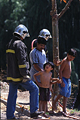 Pour la protection de l’image (UTILISATION INTERDITE SANS AUTORISATION), la photographie n’est pas légendée. Les reportages complets sont disponibles, sous conditions, auprès du photographe/auteur. Feu, santiago, chili, pompiers, volontaires, photos 