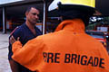 Pour la protection de l’image (UTILISATION INTERDITE SANS AUTORISATION), la photographie n’est pas légendée. Le reportage complet est disponible, sous conditions, auprès du photographe/auteur (LA RESOLUTION BASSE DE L’IMAGE EST VOLONTAIRE) feu, tahiti, seychelles, pompiers, femmes, photos 