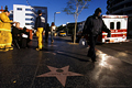 Pour la protection de l’image (UTILISATION INTERDITE SANS AUTORISATION), la photographie n’est pas légendée. Les reportages complets sont disponibles, sous conditions, auprès du photographe/auteur. Pompiers, amérique, Los Angeles, feu, médical, christophe Dubois, LAFD 