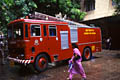 Pour la protection de l’image (UTILISATION INTERDITE SANS AUTORISATION), la photographie n’est pas légendée. Le reportage complet est disponible, sous conditions, auprès du photographe/auteur (LA RESOLUTION BASSE DE L’IMAGE EST VOLONTAIRE) pompiers, Inde, Bombay, Mumbai, feu 