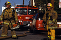 Pour la protection de l’image (UTILISATION INTERDITE SANS AUTORISATION), la photographie n’est pas légendée. Les reportages complets sont disponibles, sous conditions, auprès du photographe/auteur. Pompiers, amérique, Los Angeles, feu, médical, christophe Dubois, LAFD 