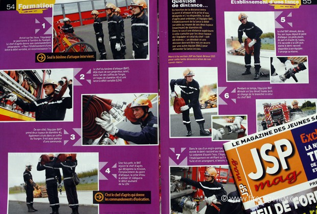 LE JEUNE SAPEUR POMPIER MAGAZINE