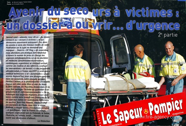LE SAPEUR POMPIER MAGAZINE