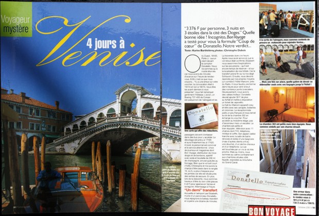 BON VOYAGE MAGAZINE