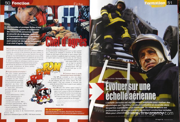 LE JEUNE SAPEUR POMPIER MAGAZINE (SEPT 2010)