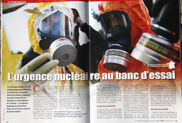 SAPEURS POMPIERS MAGAZINE ( janvier 2011)