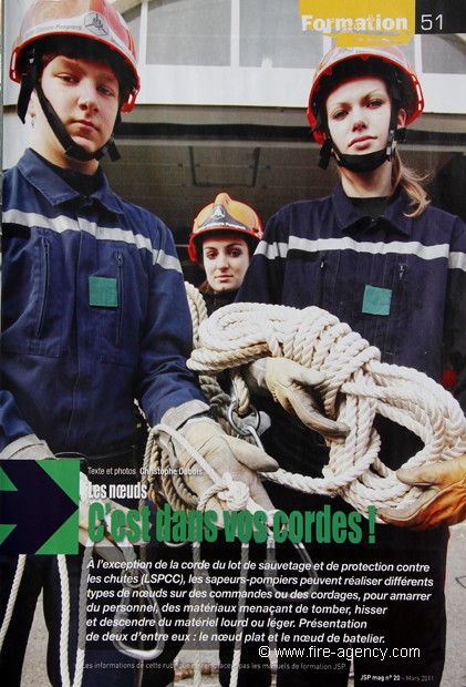 Jeune Sapeurs sapeurs-pompiers magazine ( mars 2011)