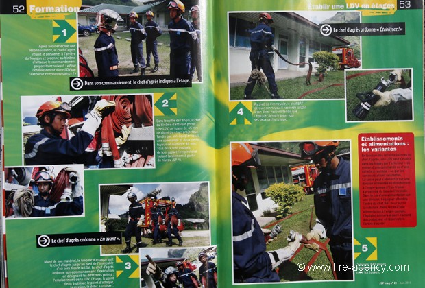 jeune Sapeurs sapeurs-pompiers magazine ( juin 2011)