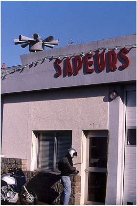L'arrivée dans la caserne