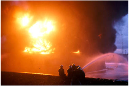 IMAGE DE FEU (qualité de l'image volontairement basse)