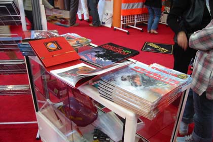 Des piles de livres